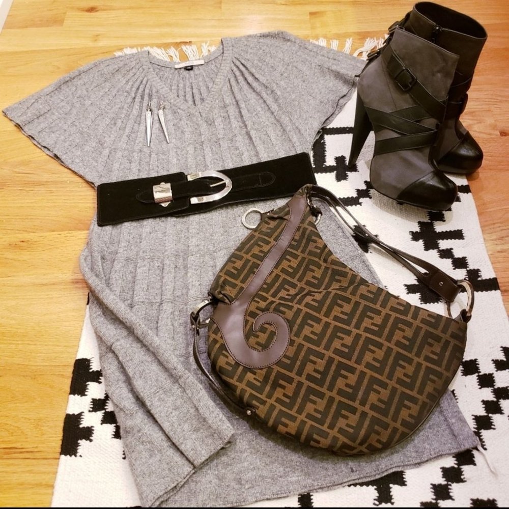 Valentino RED Cashmere Sweater Dress